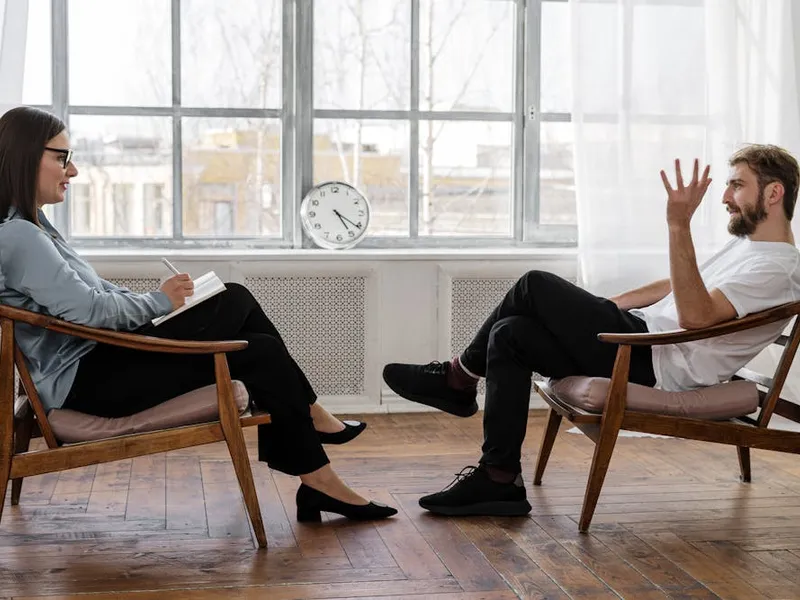 Therapy session at Mind Sanctuary Psychology